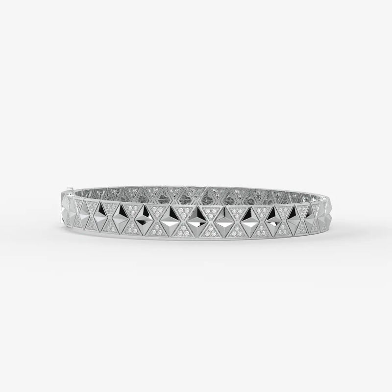 Qyverra Diamond Axiomcrest Bracelet