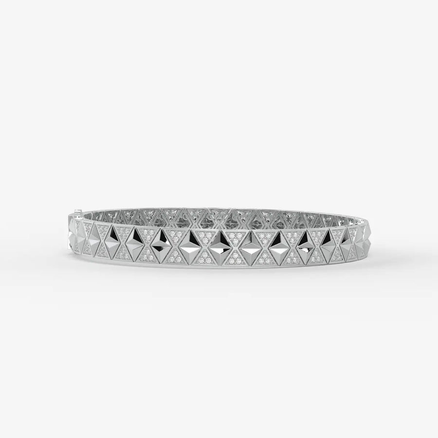 Qyverra Diamond Axiomcrest Bracelet