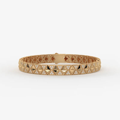 Qyverra Diamond Axiomcrest Bracelet