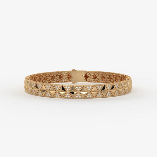 Qyverra Diamond Axiomcrest Bracelet