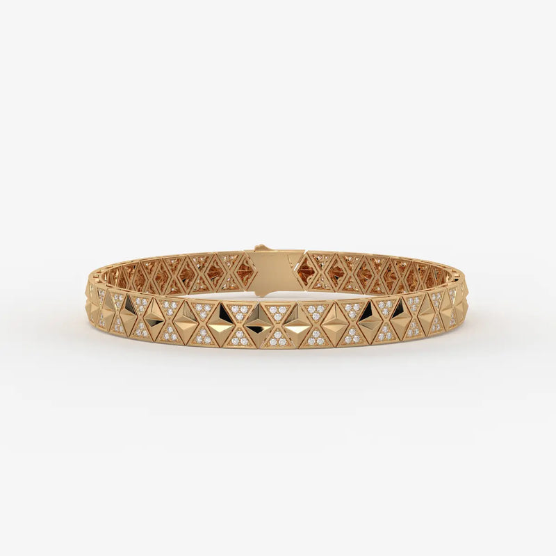 Qyverra Diamond Axiomcrest Bracelet