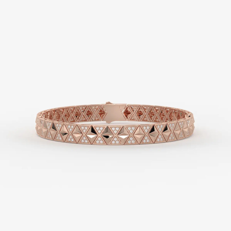 Qyverra Diamond Axiomcrest Bracelet