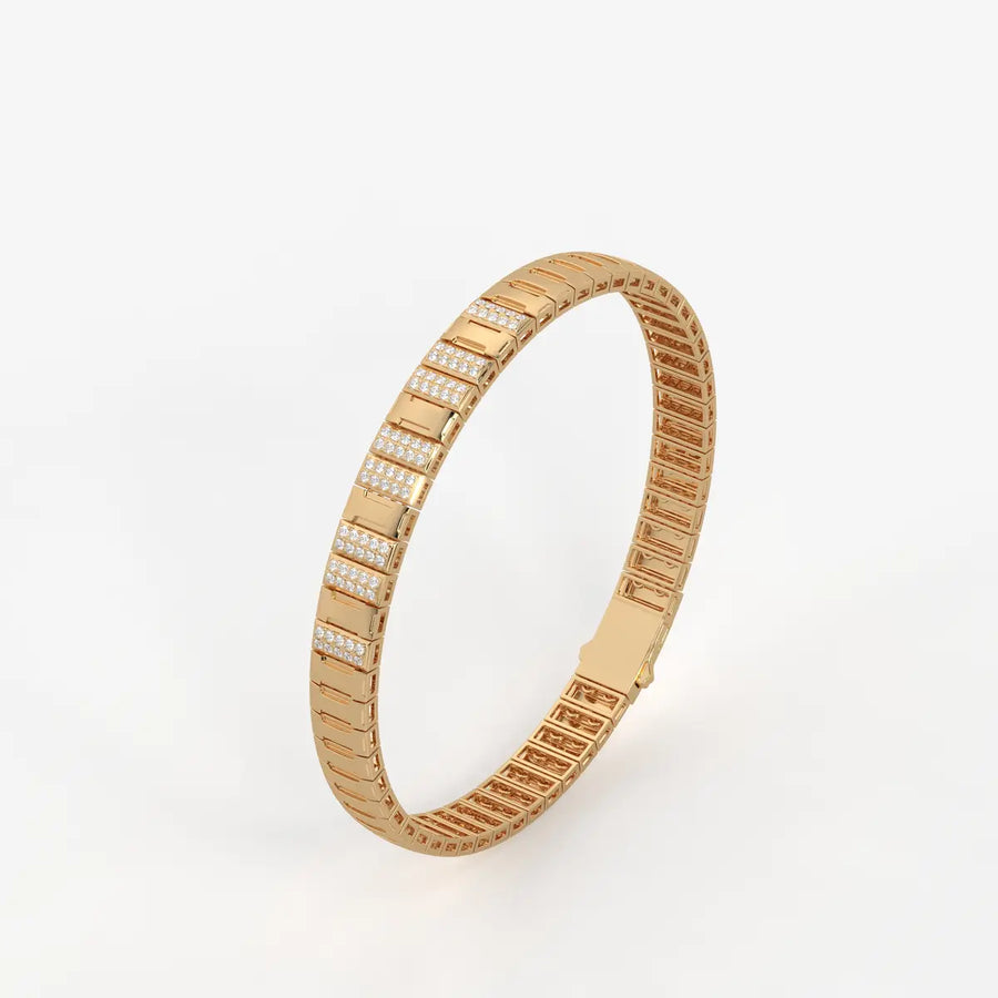 Zenvira Luxe Grid Bracelet