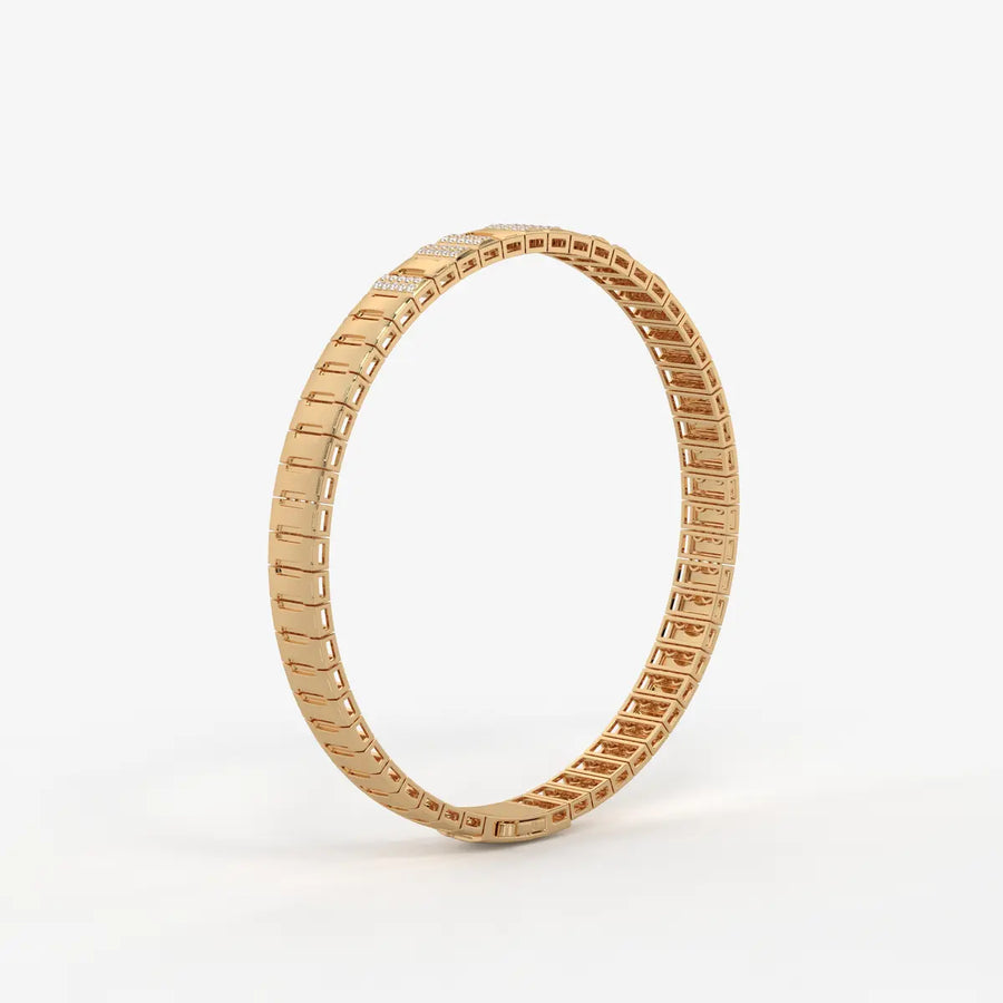 Zenvira Luxe Grid Bracelet