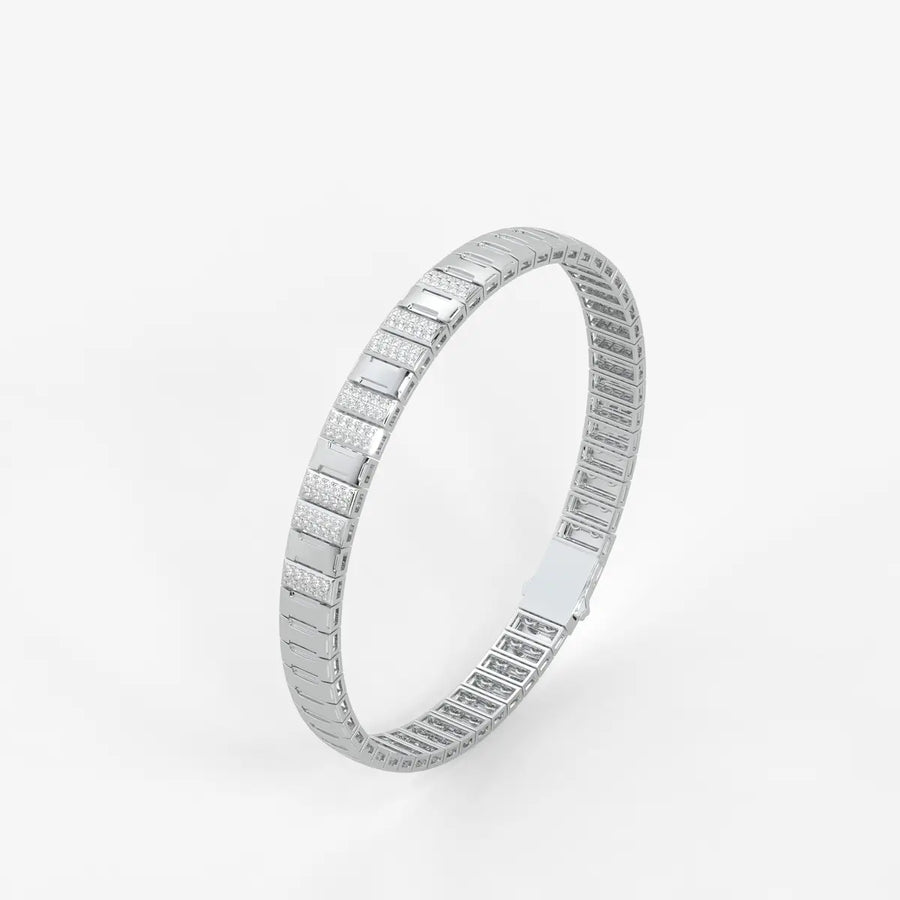 Zenvira Luxe Grid Bracelet