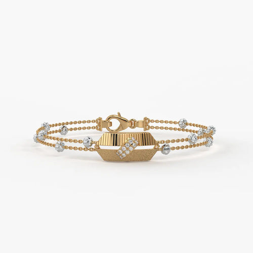 Ruhani Prism Chain Bracelet
