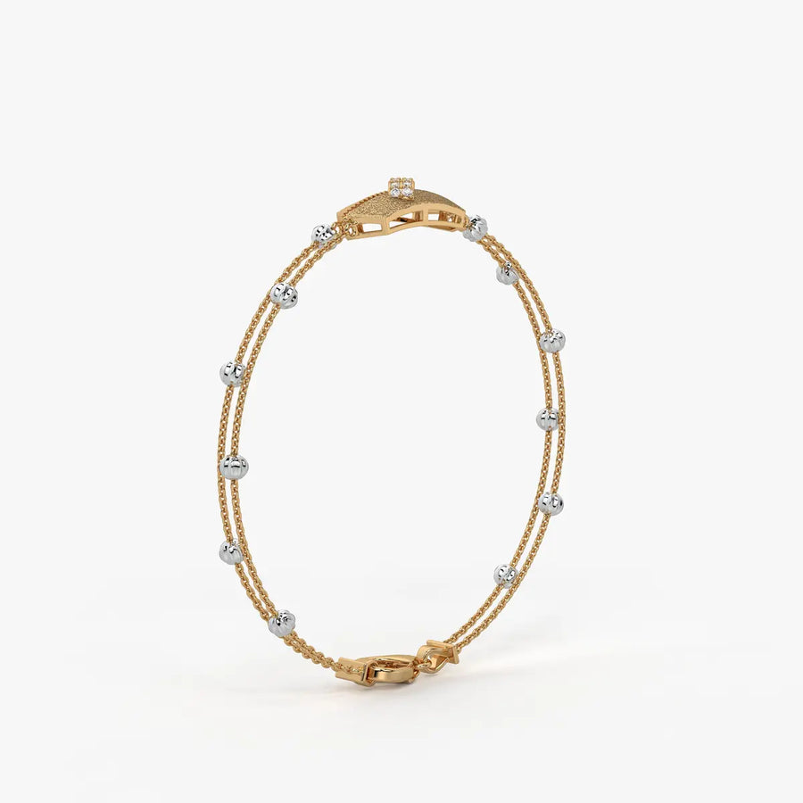 Ruhani Prism Chain Bracelet