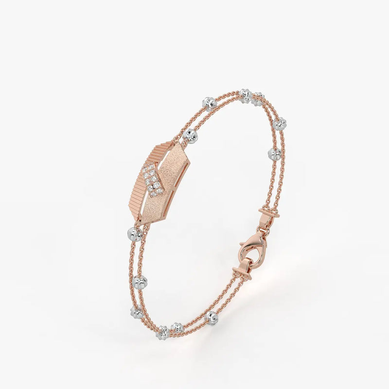 Ruhani Prism Chain Bracelet