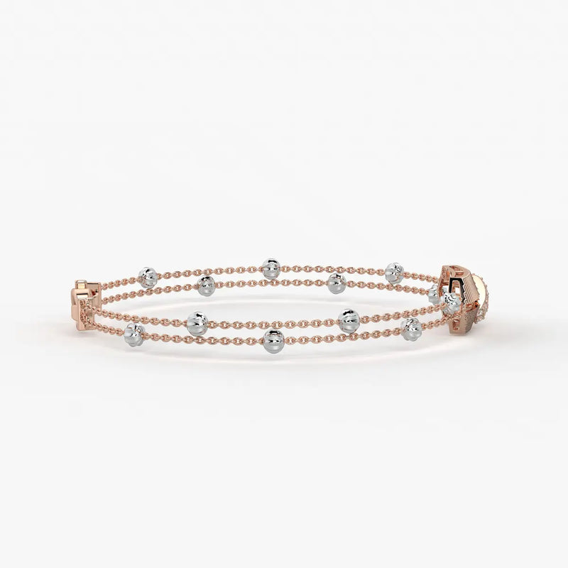Ruhani Prism Chain Bracelet