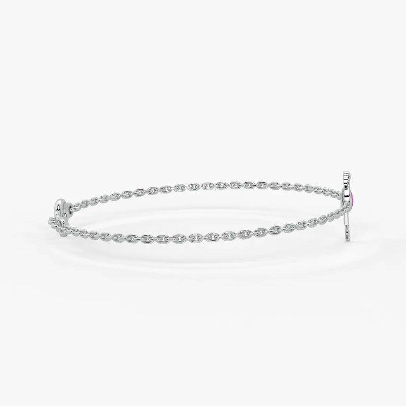 Blush Swan Flamingo Bracelet