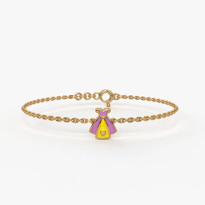 Sweetheart Princess Dress Bracelet