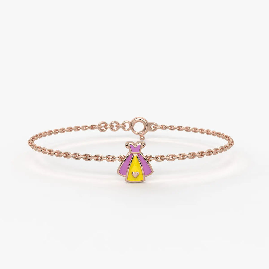 Sweetheart Princess Dress Bracelet
