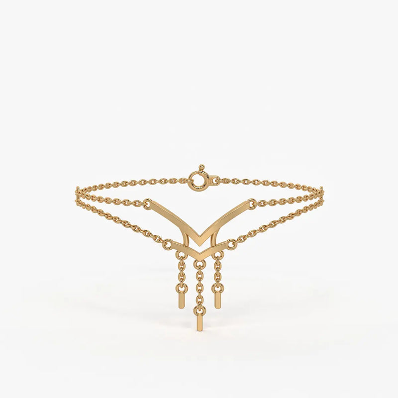 Vyra Drift Tassel Bracelet