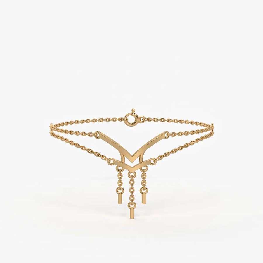 Vyra Drift Tassel Bracelet