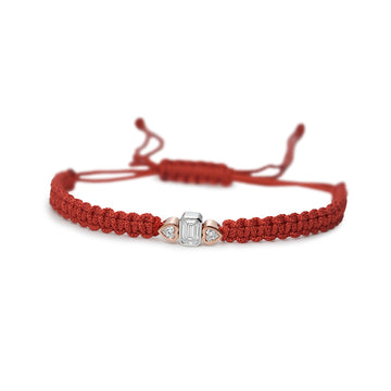 Luxe Multi Emerald Heart Bezel Band