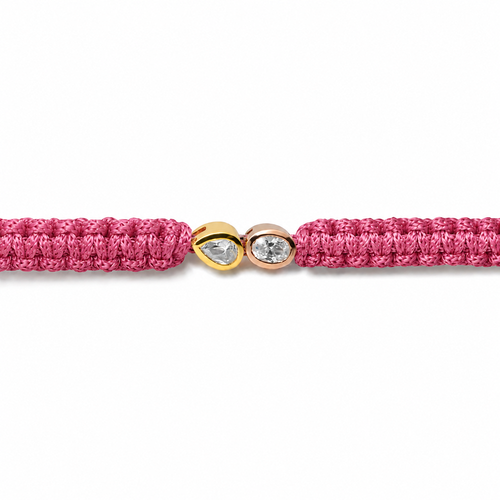 Luxe Duo Oval Pear  Bezel Band