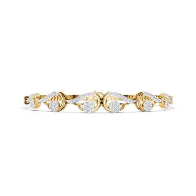 Zephyr Flutter Diamond Link Bracelet