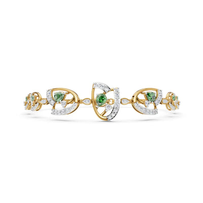Astral Solstice Diamond Link Bracelet