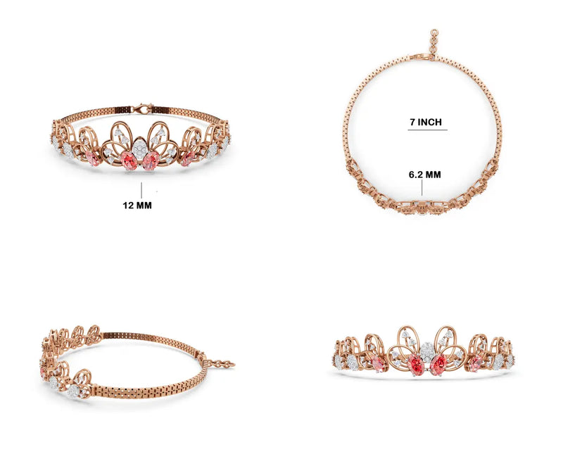 Ethereal Flutter Vine Bracelet