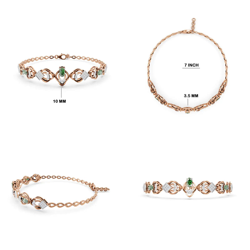 Elira Mosaic Diamond Bracelet
