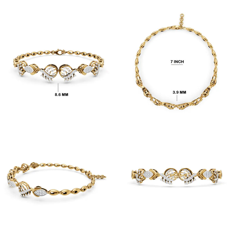 Sylvie Verdant Diamond Bracelet