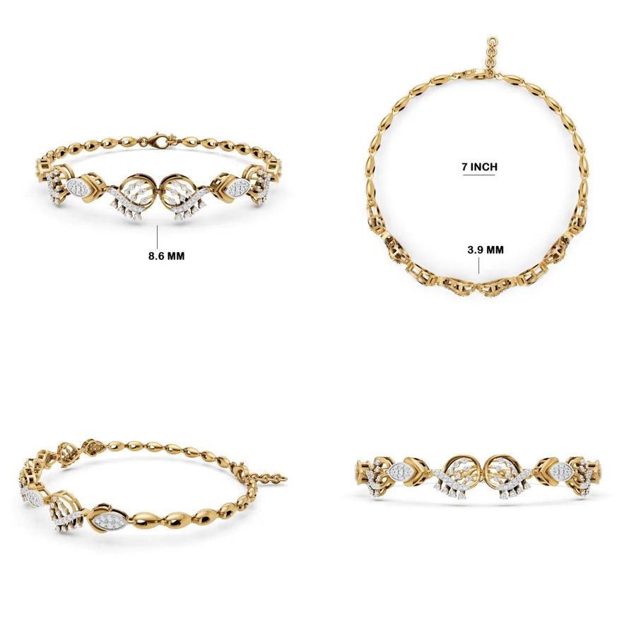 Sylvie Verdant Diamond Bracelet