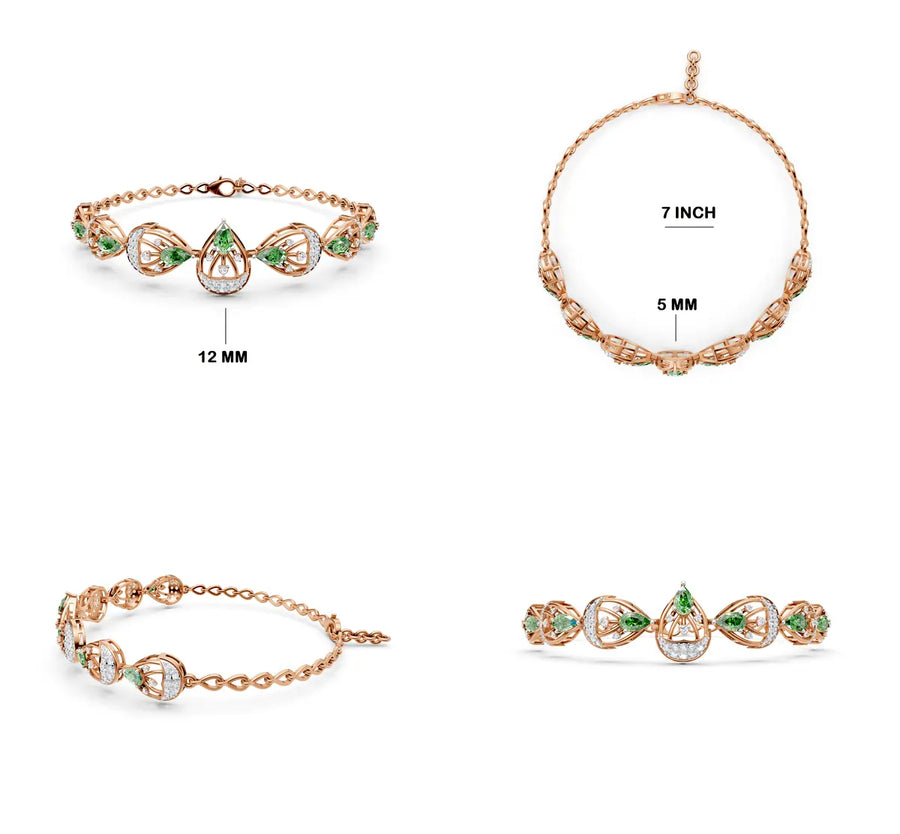 Verena Flora Diamond Bracelet
