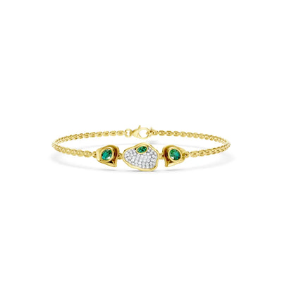 Isla Organic Emerald Bracelet