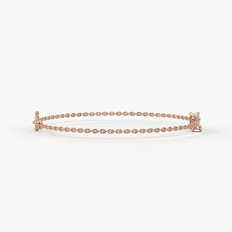 Infinity Heart Chain Bracelet