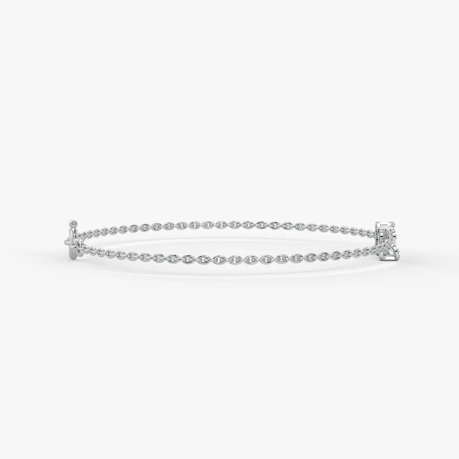 Infinity Heart Chain Bracelet