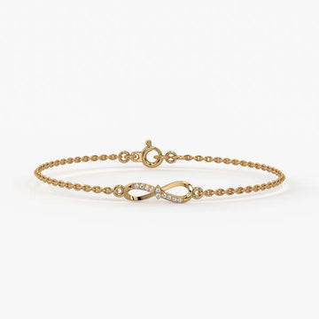 Infinity Spark Chain Bracelet