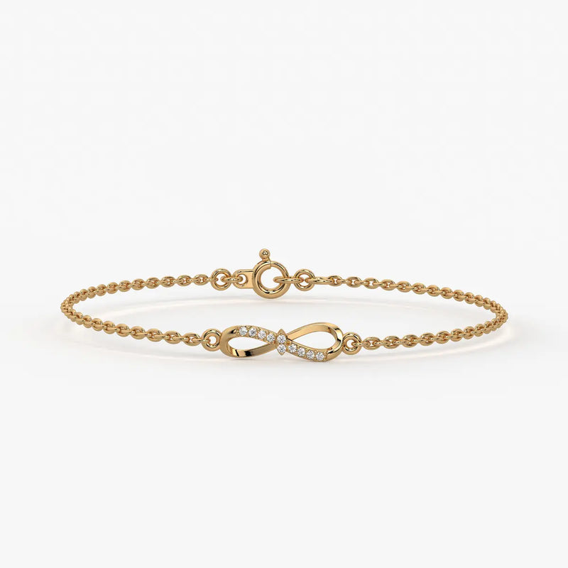 Infinity Spark Chain Bracelet