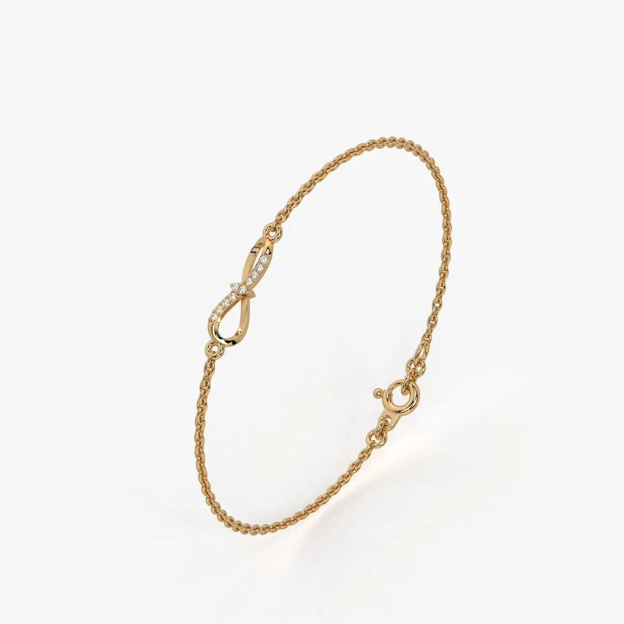 Infinity Spark Chain Bracelet