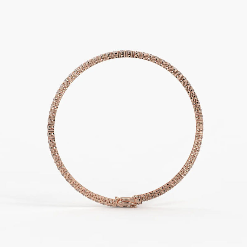Elvara Diamond Grace-Line Tennis Bracelet