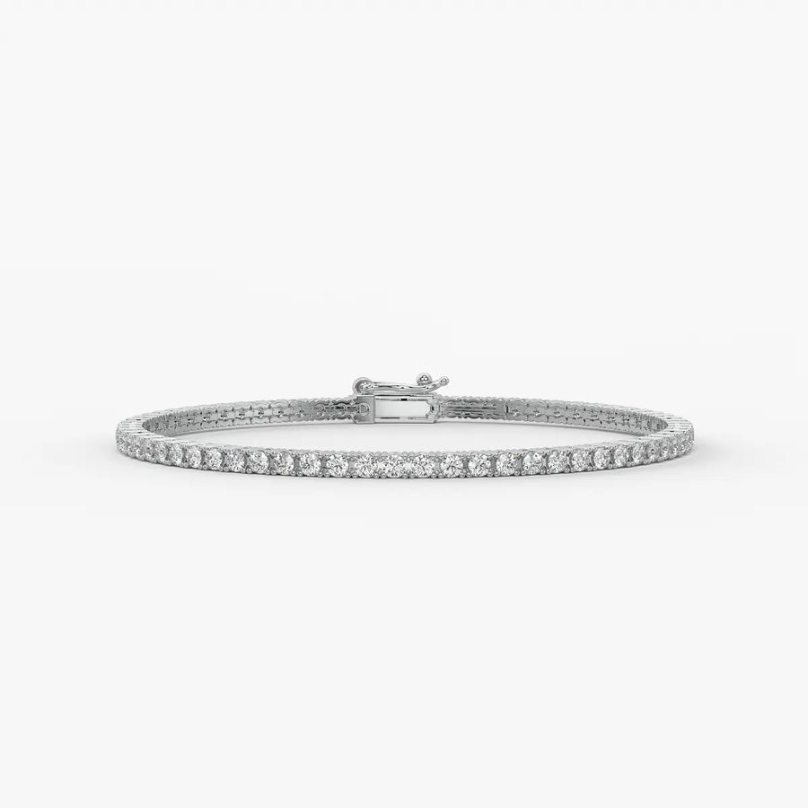 Elvara Diamond Grace-Line Tennis Bracelet