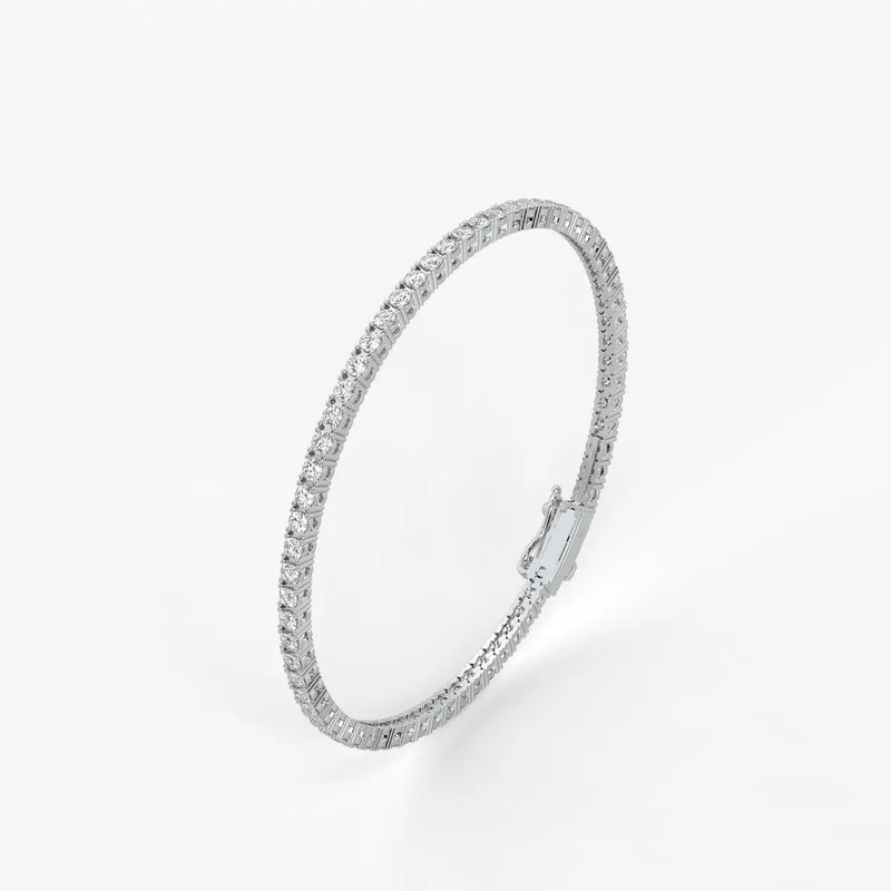Elvara Diamond Grace-Line Tennis Bracelet