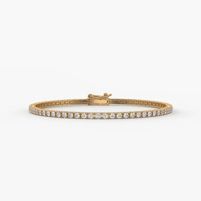 Elvara Diamond Grace-Line Tennis Bracelet