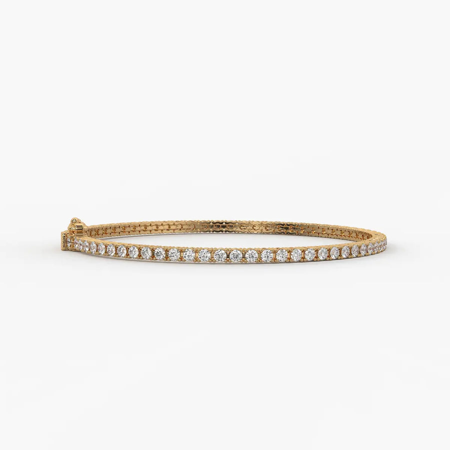 Elvara Diamond Grace-Line Tennis Bracelet