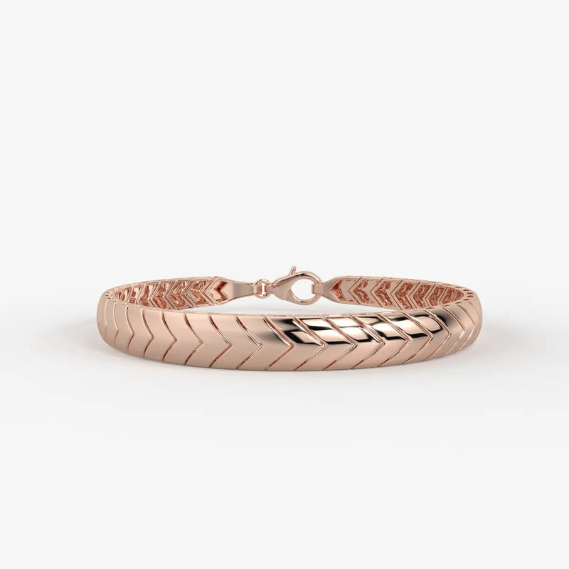 Chevron Edge Bracelet