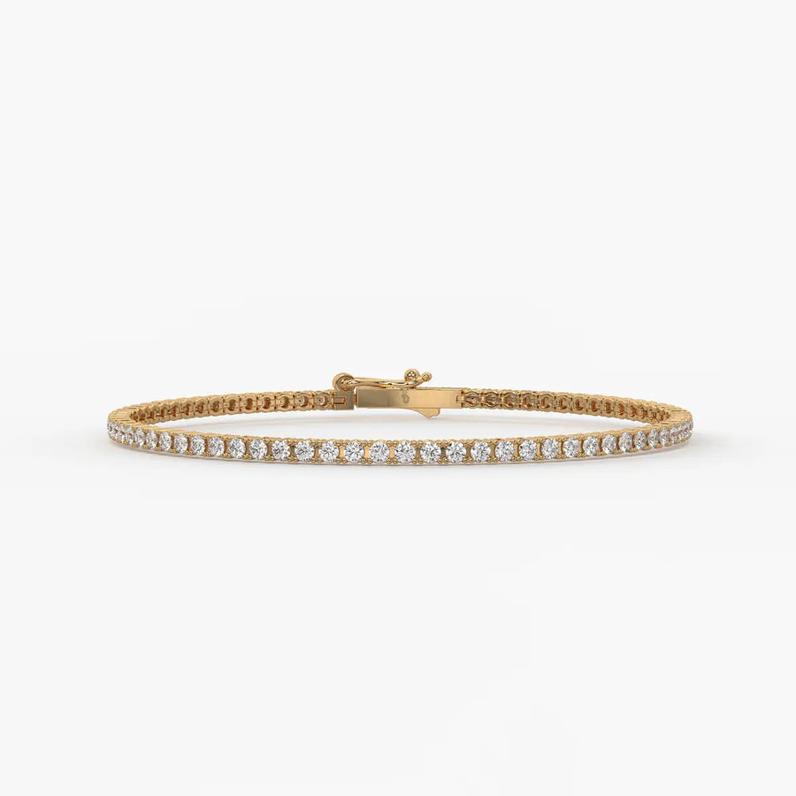 Avenique Diamond Silhouette Tennis Bracelet