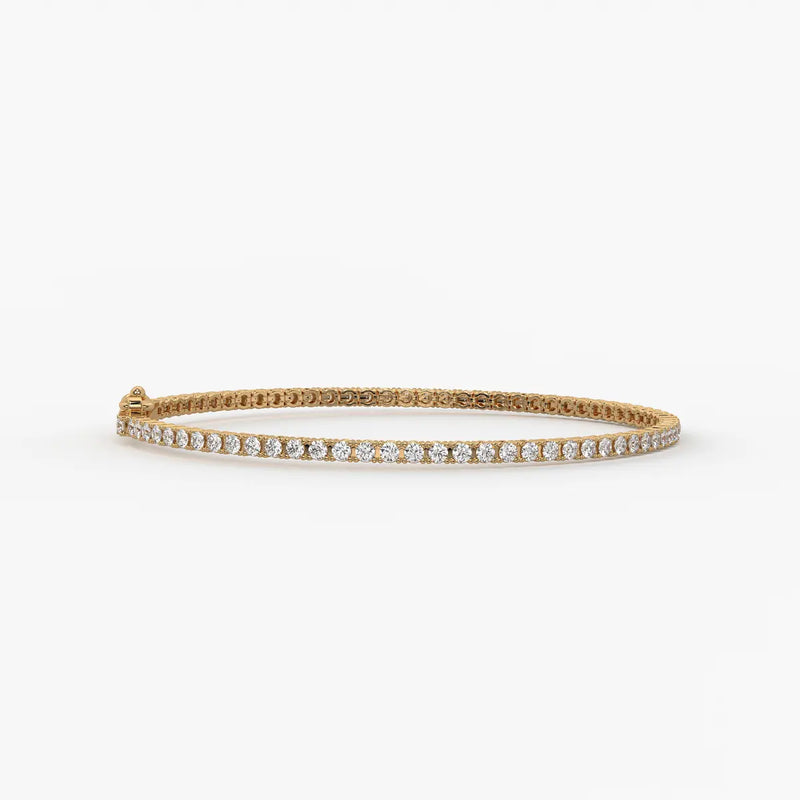 Avenique Diamond Silhouette Tennis Bracelet
