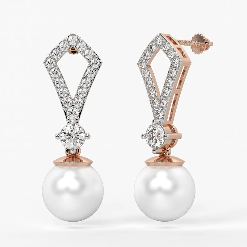 Kite Frame Drop Earrings
