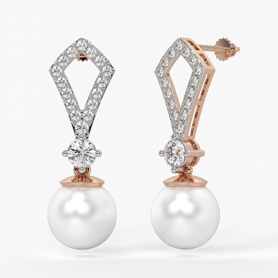 Kite Frame Drop Earrings