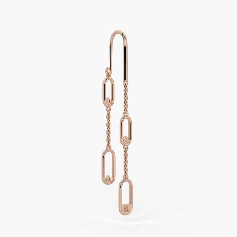 Luxe Link Drop Earrings
