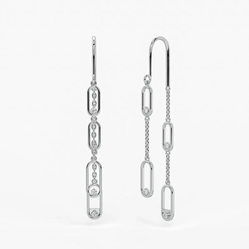 Luxe Link Drop Earrings