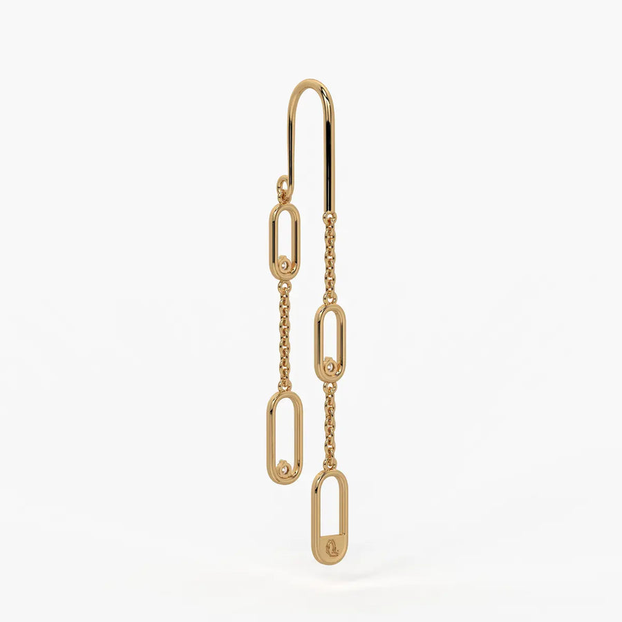 Luxe Link Drop Earrings
