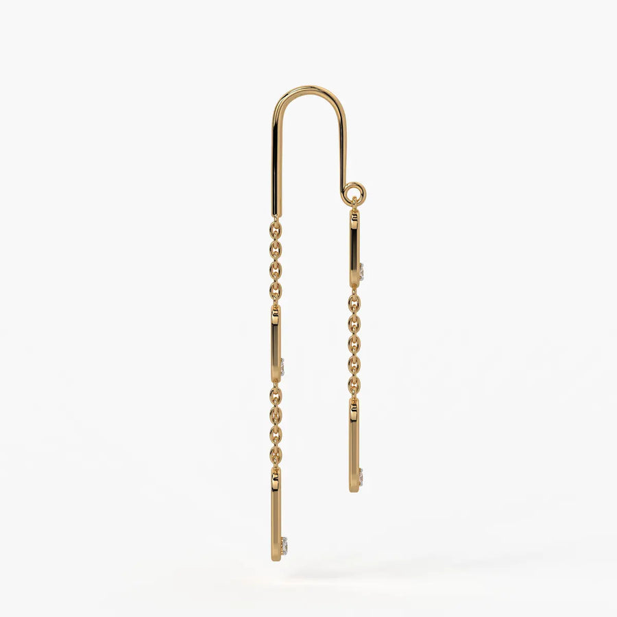 Luxe Link Drop Earrings