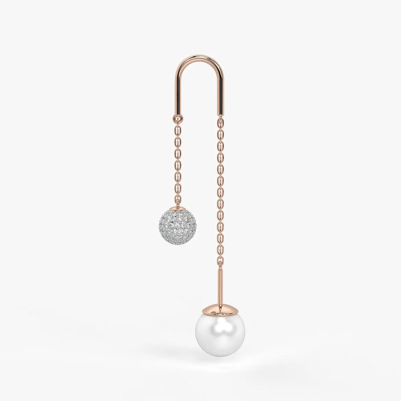 Spherical Statement Drop Earrings