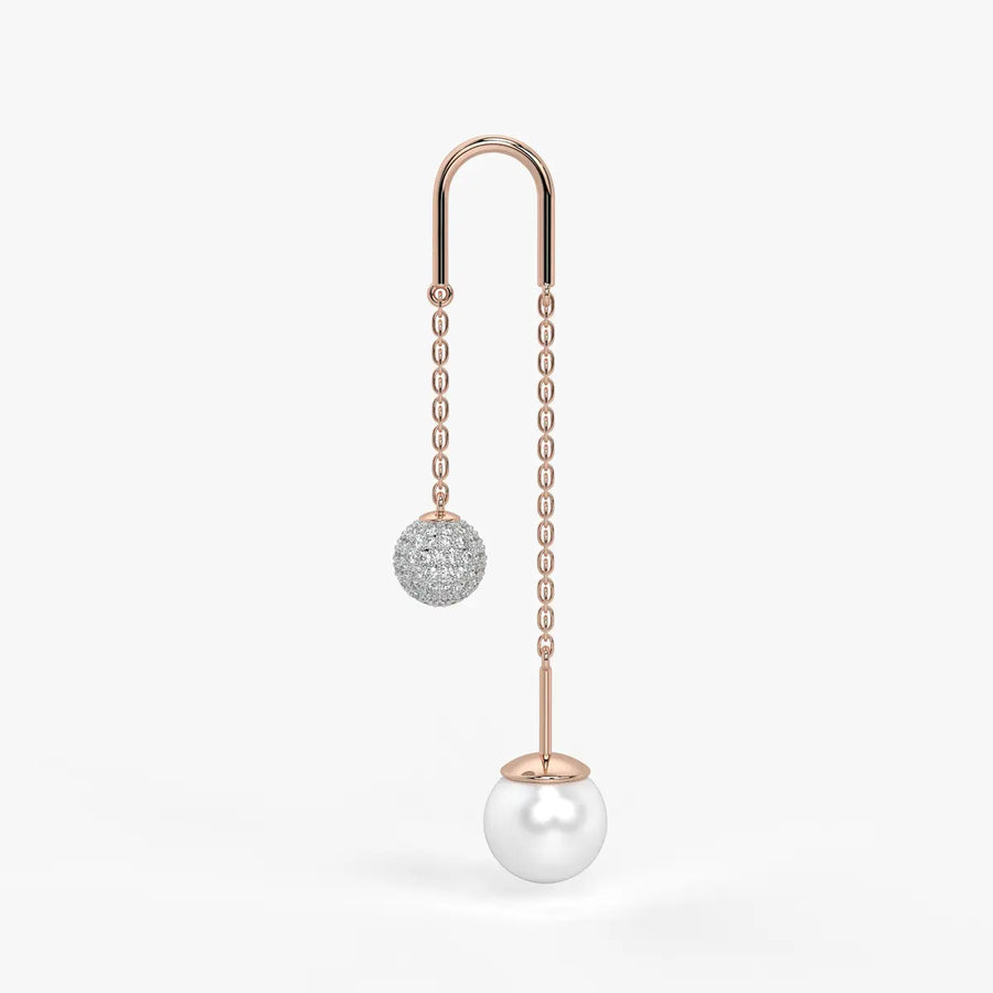 Spherical Statement Drop Earrings