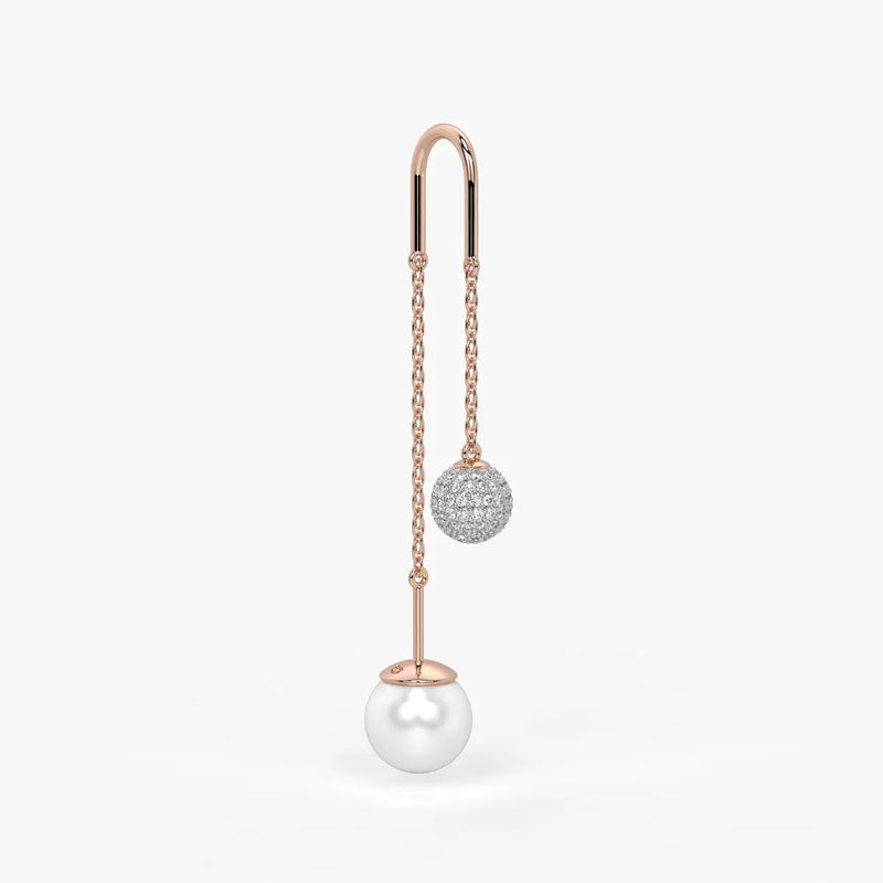Spherical Statement Drop Earrings
